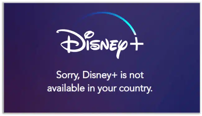 Disney Plus In Europe Geo-Restriction Error