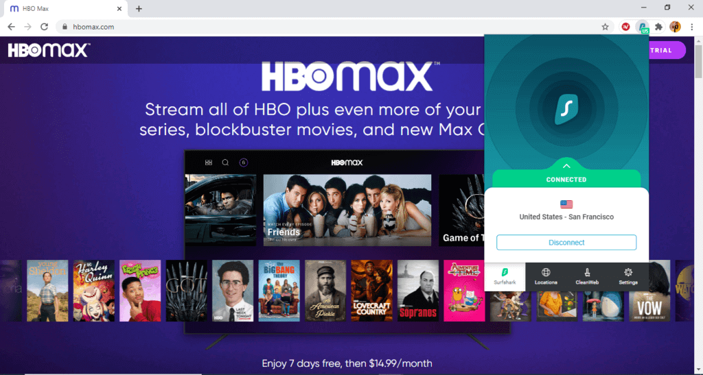 Watch Hbo Max In Uk With Surfshark