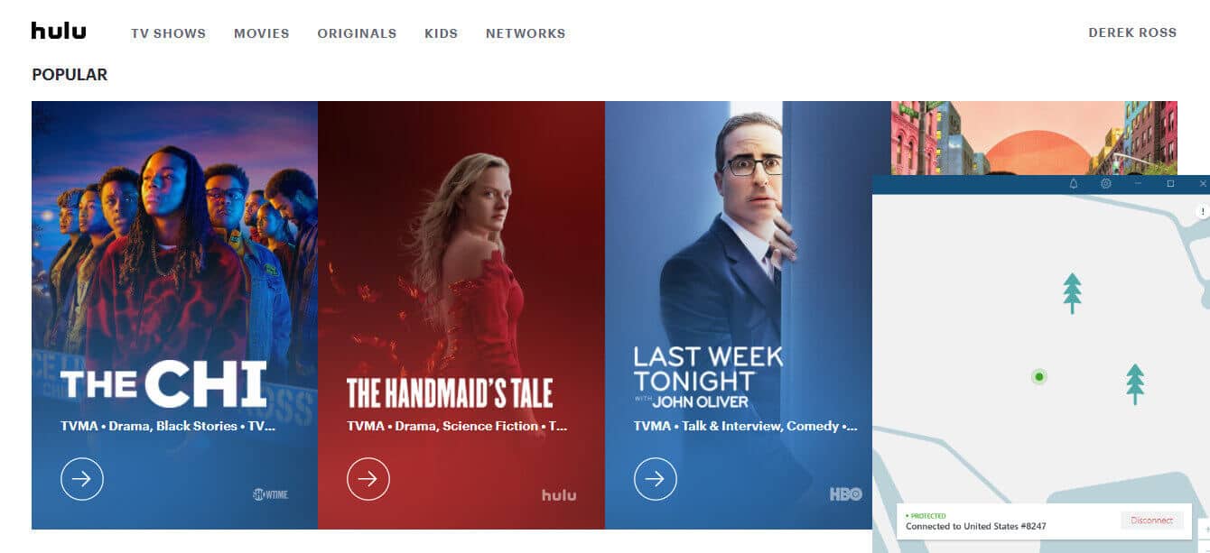 Watch Hulu In Uk With Nordvpn
