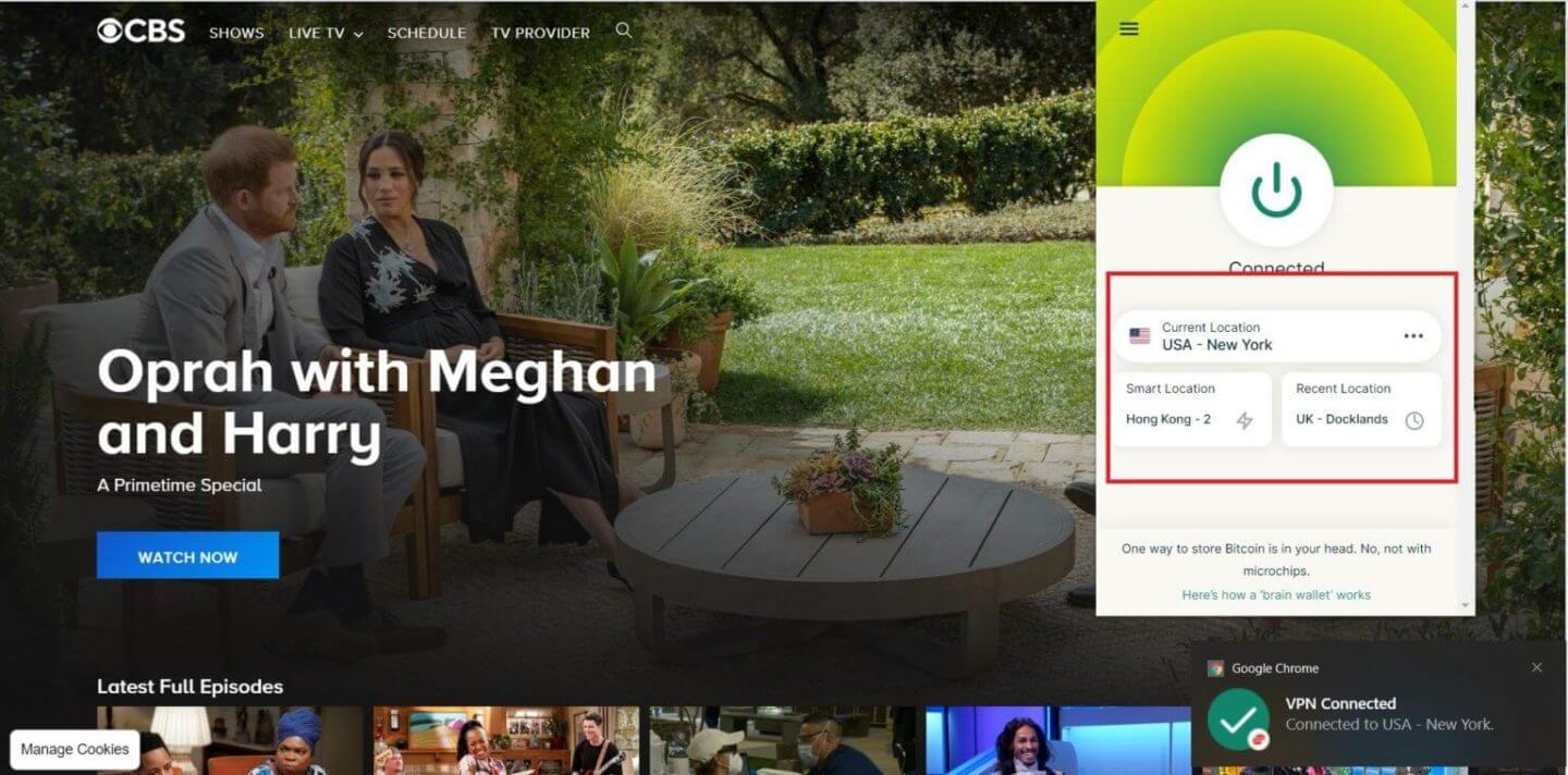 Watch Cbs All Access In Australia With Expressvpn