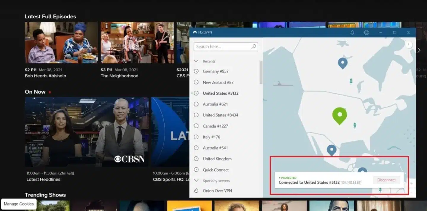 Watch Cbs All Access Outside Usa With Nordvpn