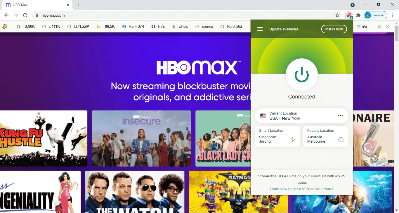 Watch Hbo Max In Malaysia With Expressvpn