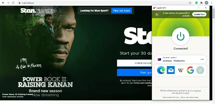 Watch Stan TV outside Australia with ExpressVPN