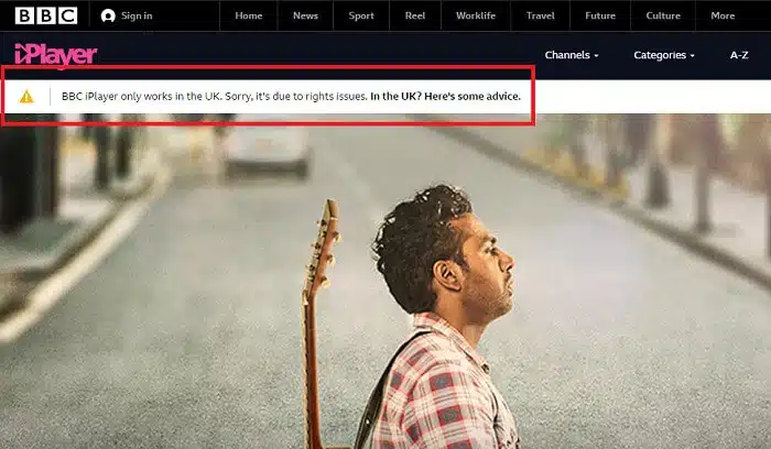 BBC iPlayer in Romania Geo-Restriction Error