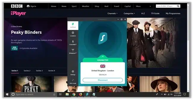 Watch BBC iPlayer in Romania with Surfshark