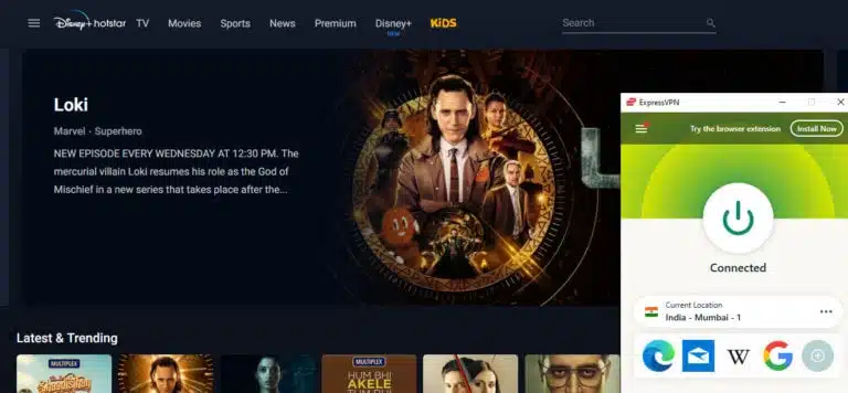 Watch Disney Plus Hotstar in New Zealand with ExpressVPN