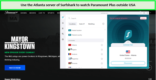Watch Paramount Plus In India with Surfshark