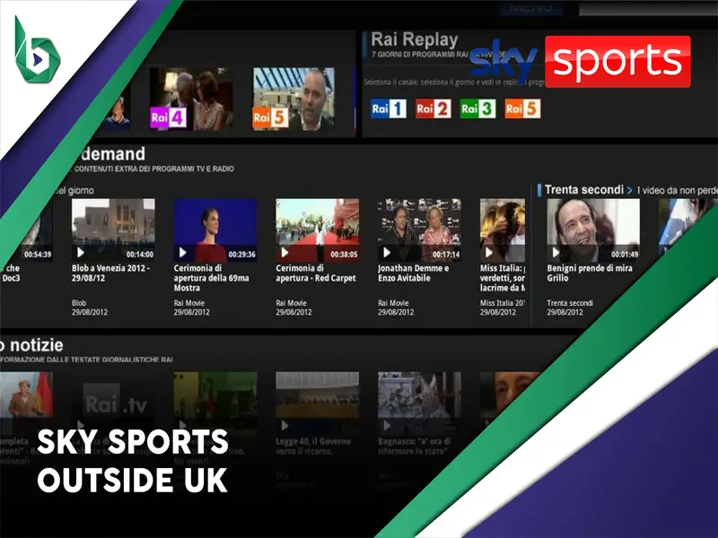Watch Sky Sports outside UK