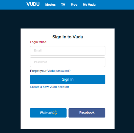 Vudu Outside USA Geo-Restriction Error