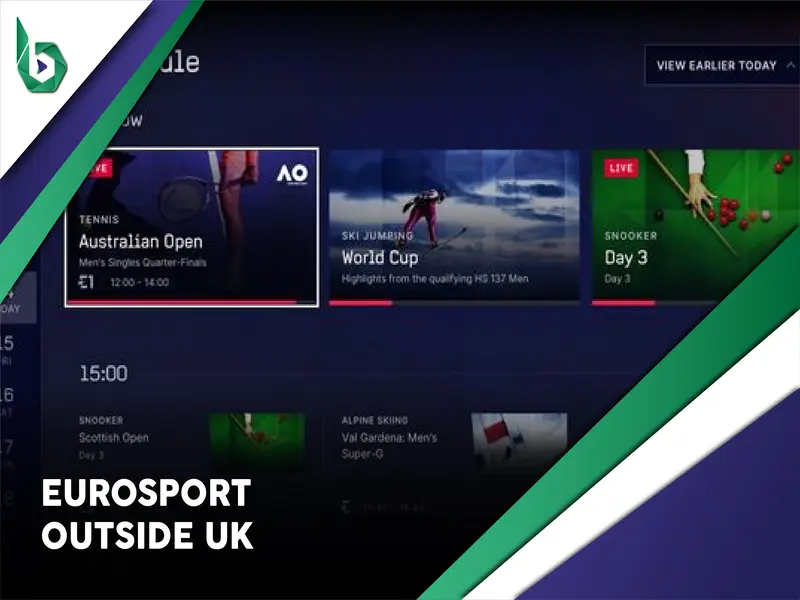 Watch Eurosport outside UK