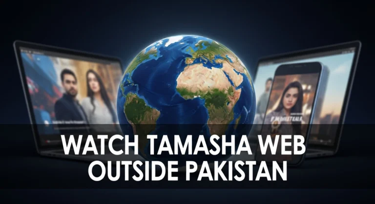 Watch Tamasha Web Outside Pakistan